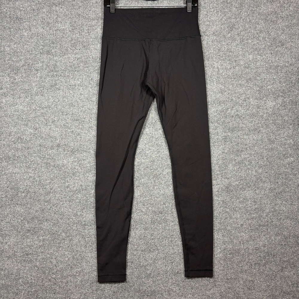 Lululemon Leggings Womens 8 Black High Rise Full Length 30" Inseam Yoga Workout